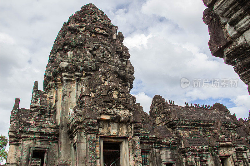 柬埔寨:Banteay Samré吴哥建筑群中的寺庙